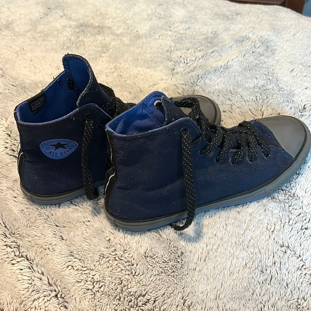 Converse water repellent high tops